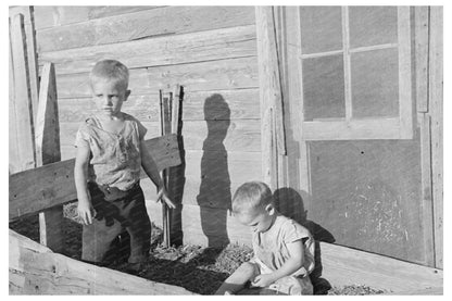 Sons of Floyd Peaches in Williston North Dakota 1937