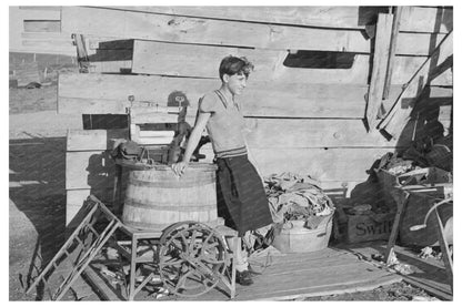 Vintage 1937 Photo of Drought Impact in North Dakota