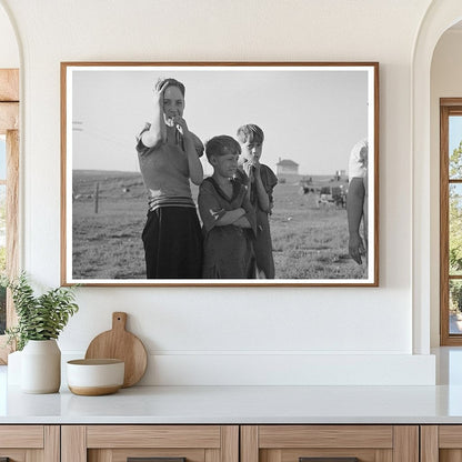 Vintage 1937 North Dakota Rural Life Photograph