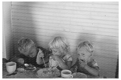 Vintage 1937 Image of Rural Life in North Dakota