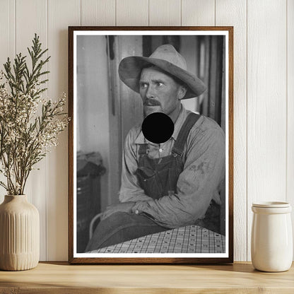 Edwin Gorder North Dakota Farmer Black and White 1937