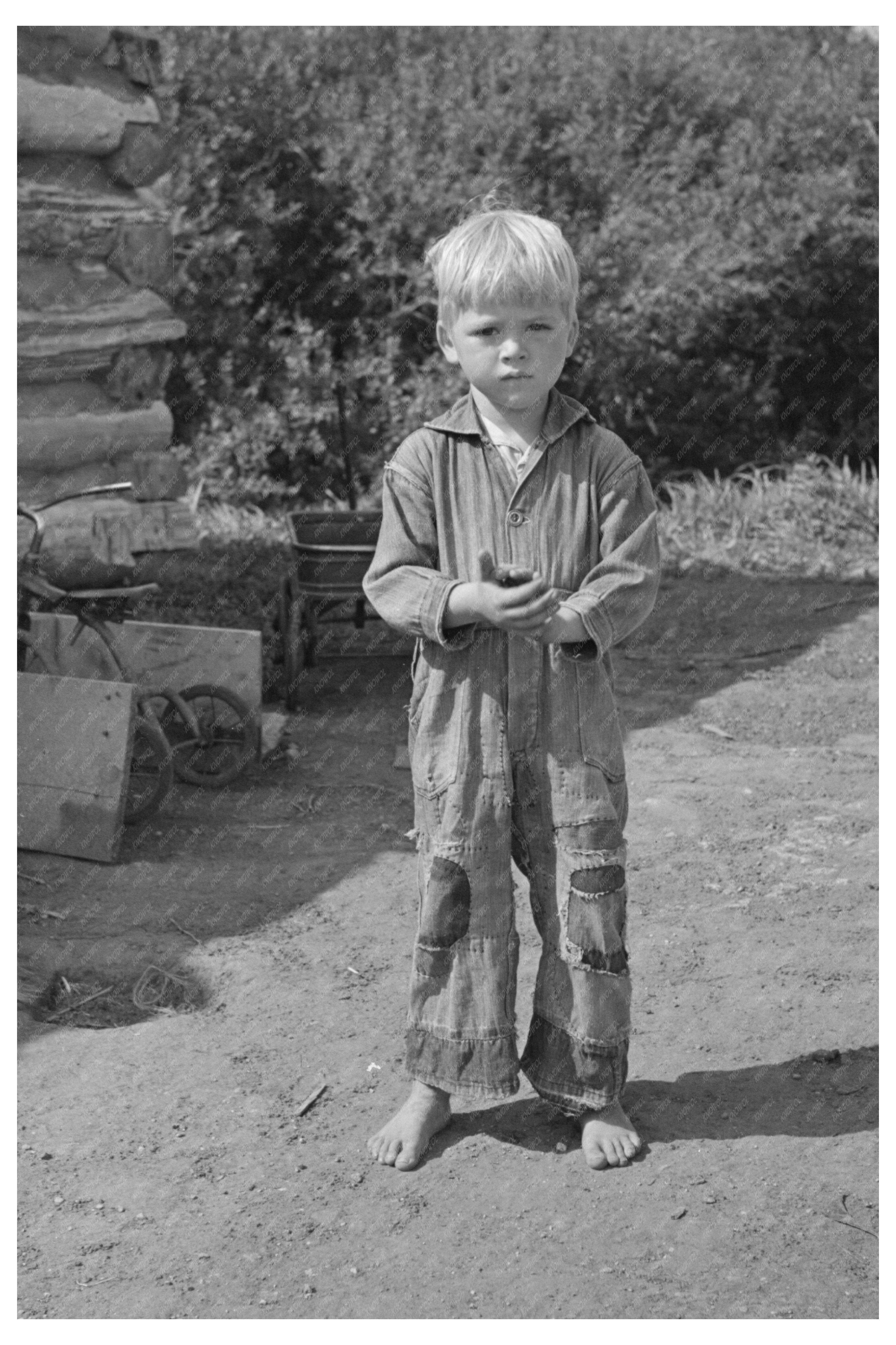 Son of William Huravitch in North Dakota 1937