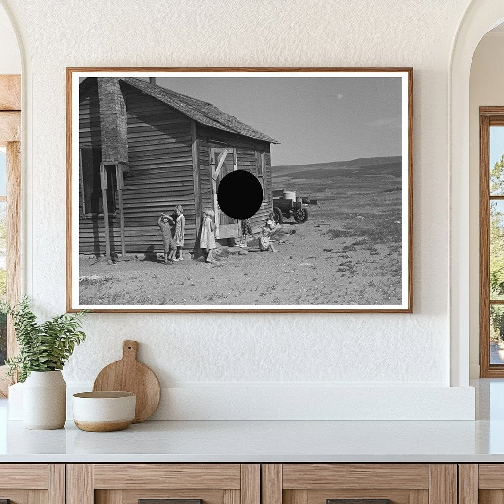 Children of Floyd Peaches Farm North Dakota September 1937