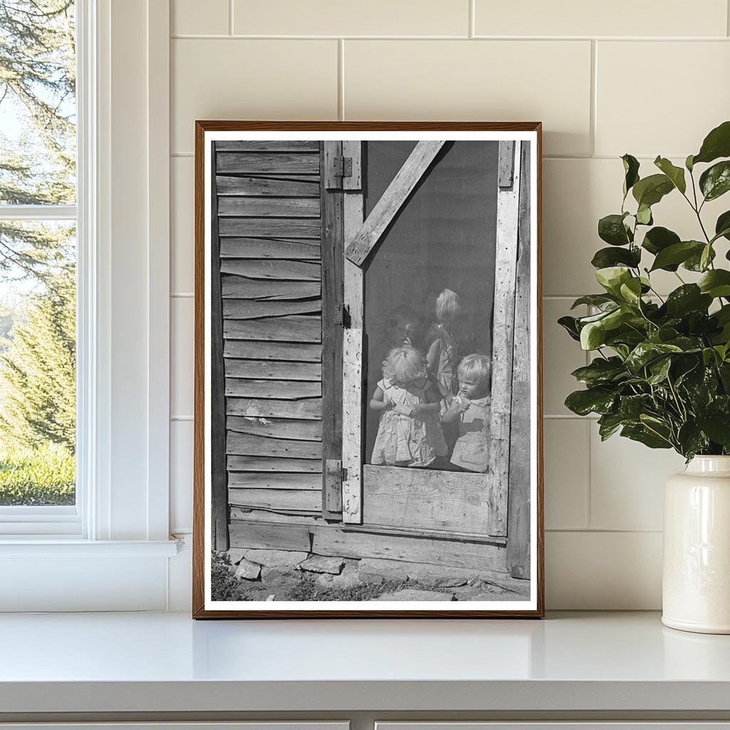 Olaf Fugelberg Farmhouse Doorway North Dakota 1937