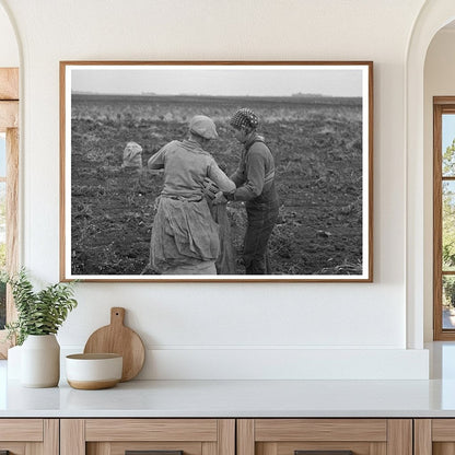 Workers Emptying Potatoes East Grand Forks 1937