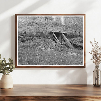 Root Cellar on Farm in Northome Minnesota 1937