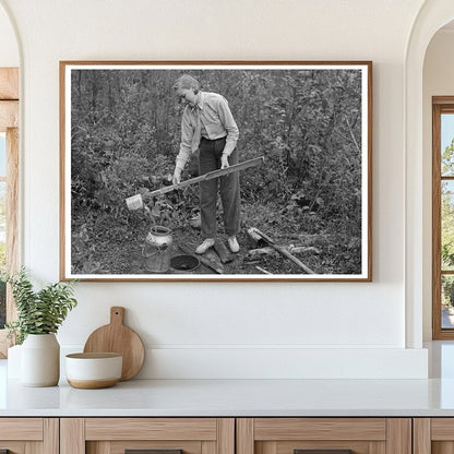 Watering Can at Minnesota Farm September 1937