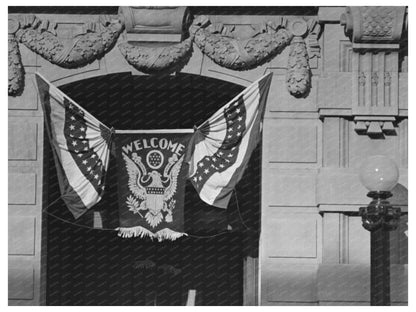 Grand Forks North Dakota Welcome Decoration 1937