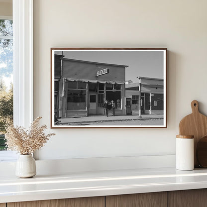 Vintage Store in Plentywood Montana November 1937