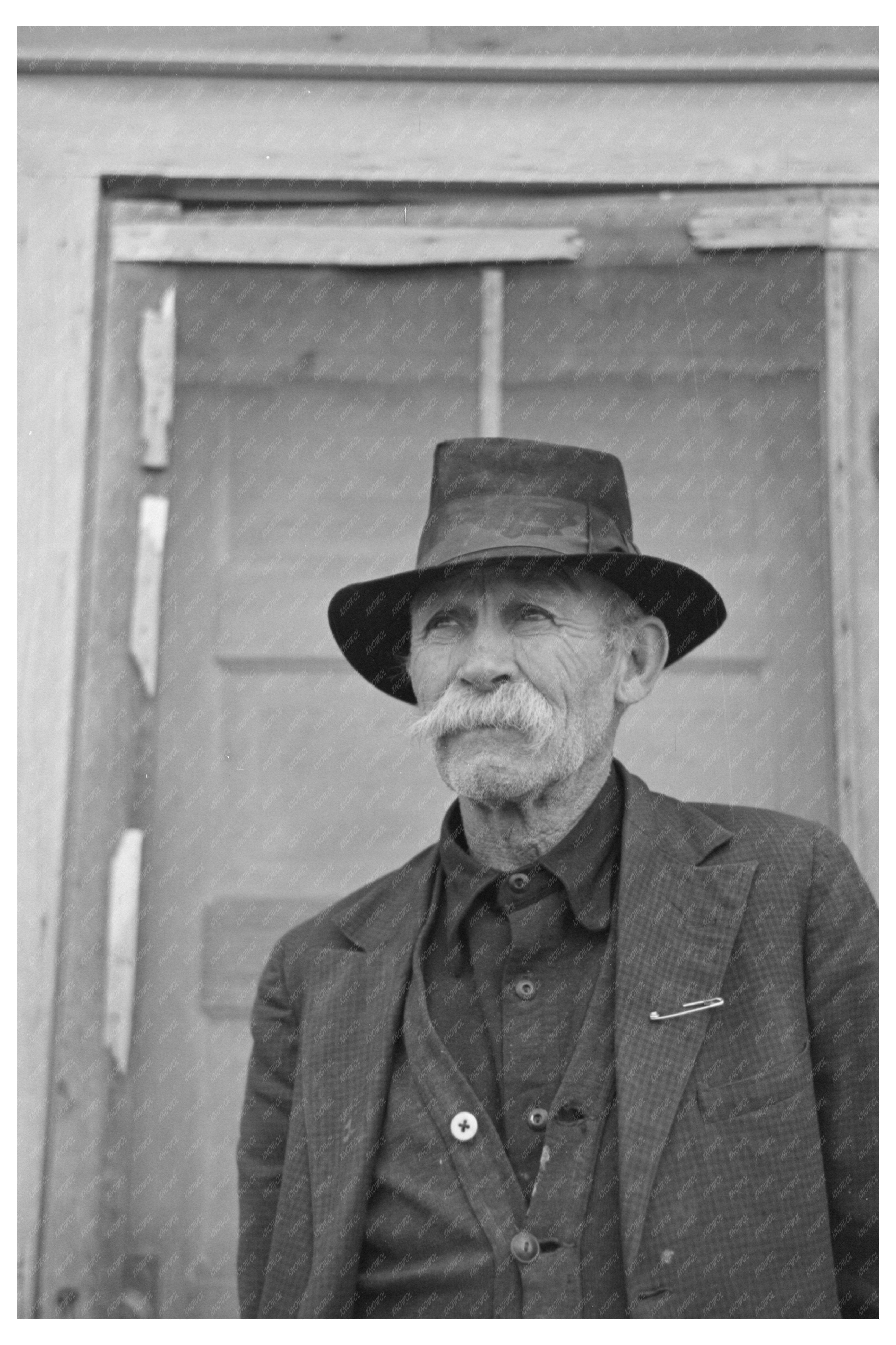 Sheep Herder in Sheridan County Montana 1937