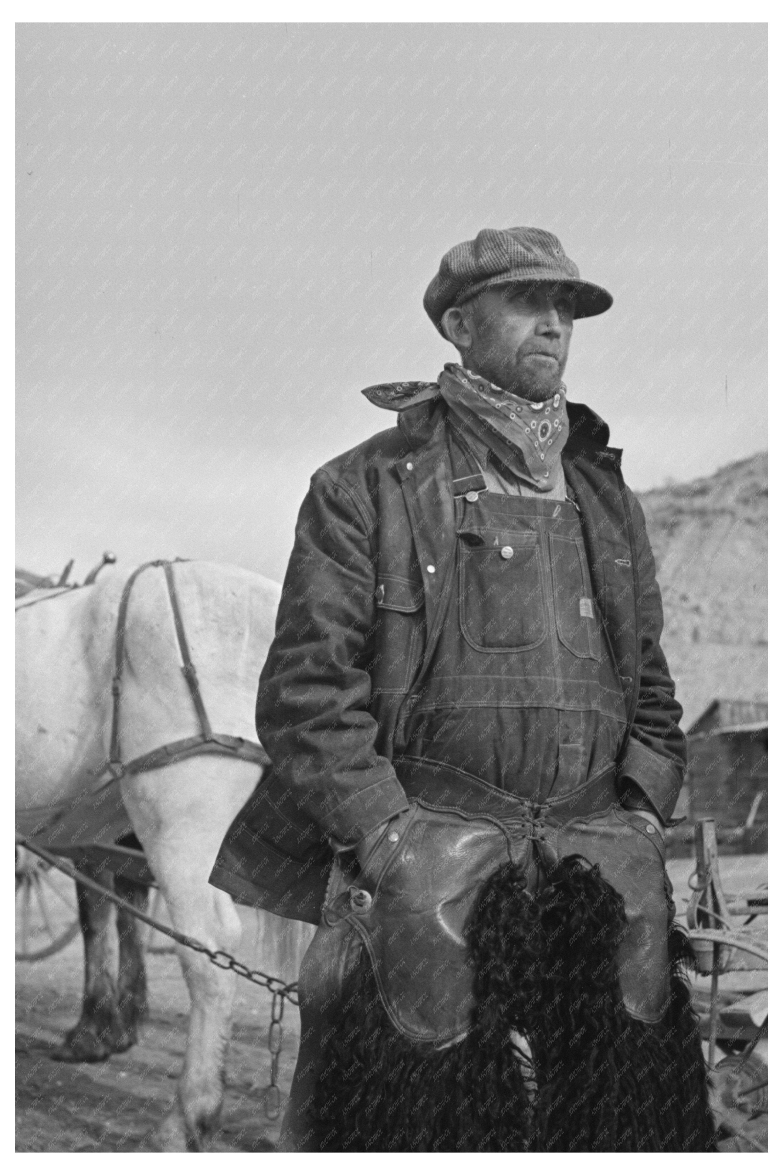 Montana Farmer in Chaps November 1937