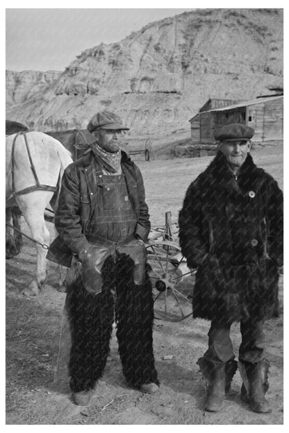 Farmers in Drought-Affected Sheridan County Montana 1937