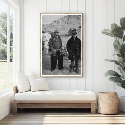 Farmers in Drought-Affected Sheridan County Montana 1937