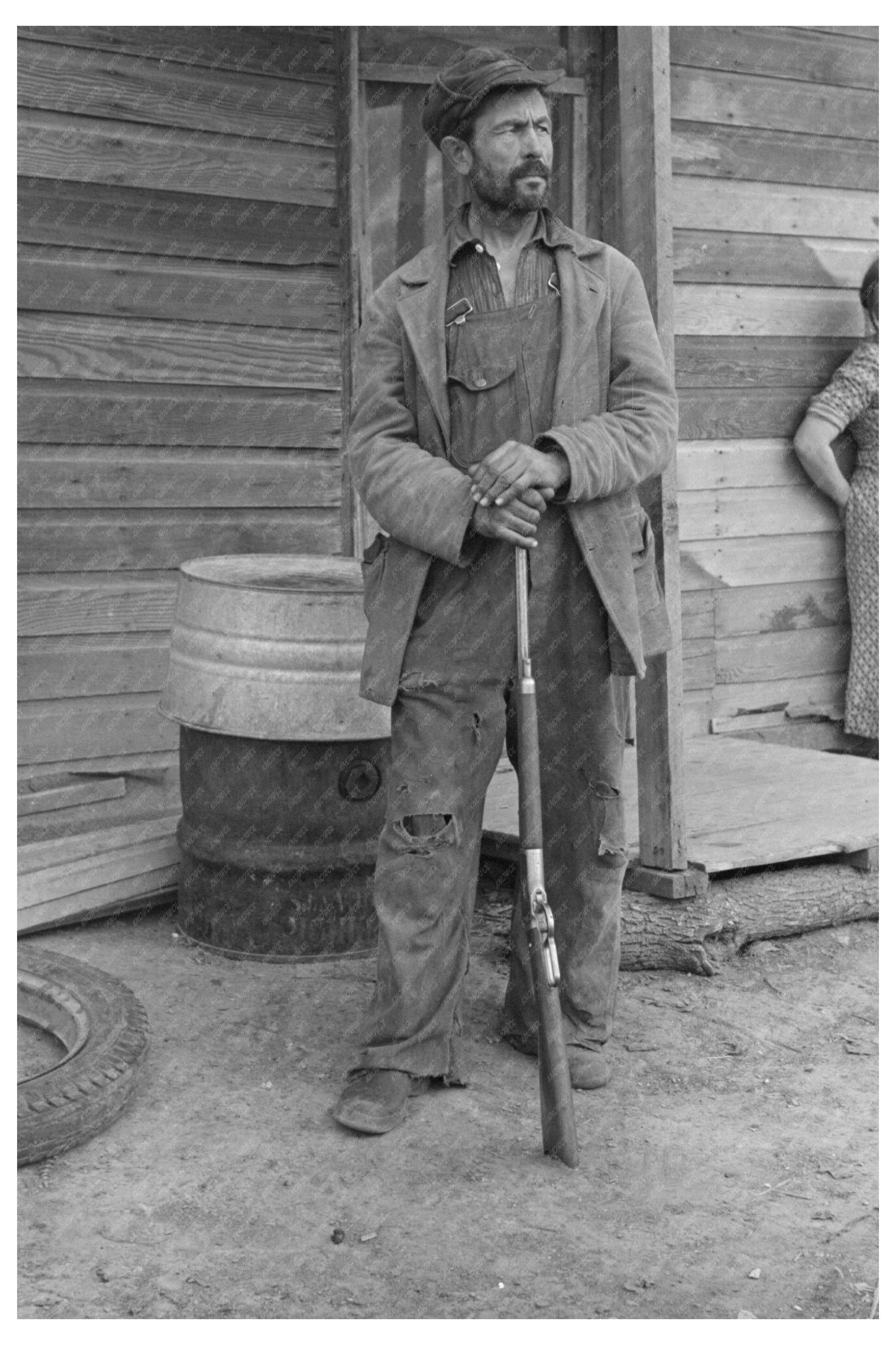 Joe Kramer North Dakota Farmer Drought October 1937