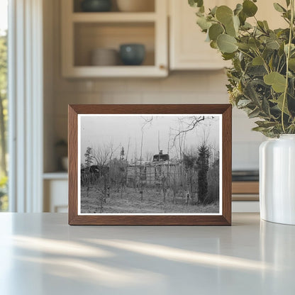 Vintage Farmhouse in Pine New Jersey January 1938