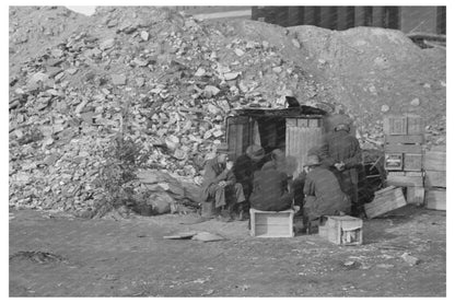 Unemployed Workers in New York City January 1938