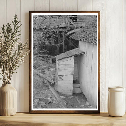 Vintage Privies Near Sawmill Shenandoah National Park 1938