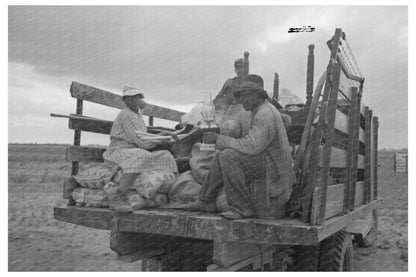 Vintage 1938 Sharecropper Moving in Southeast Missouri