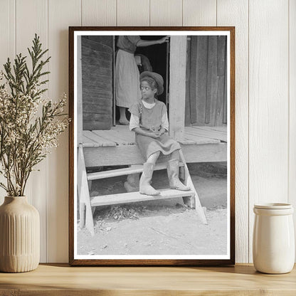 Daughter of Sharecropper on Porch New Madrid County 1938