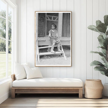 Young Girl on Porch New Madrid County Missouri May 1938