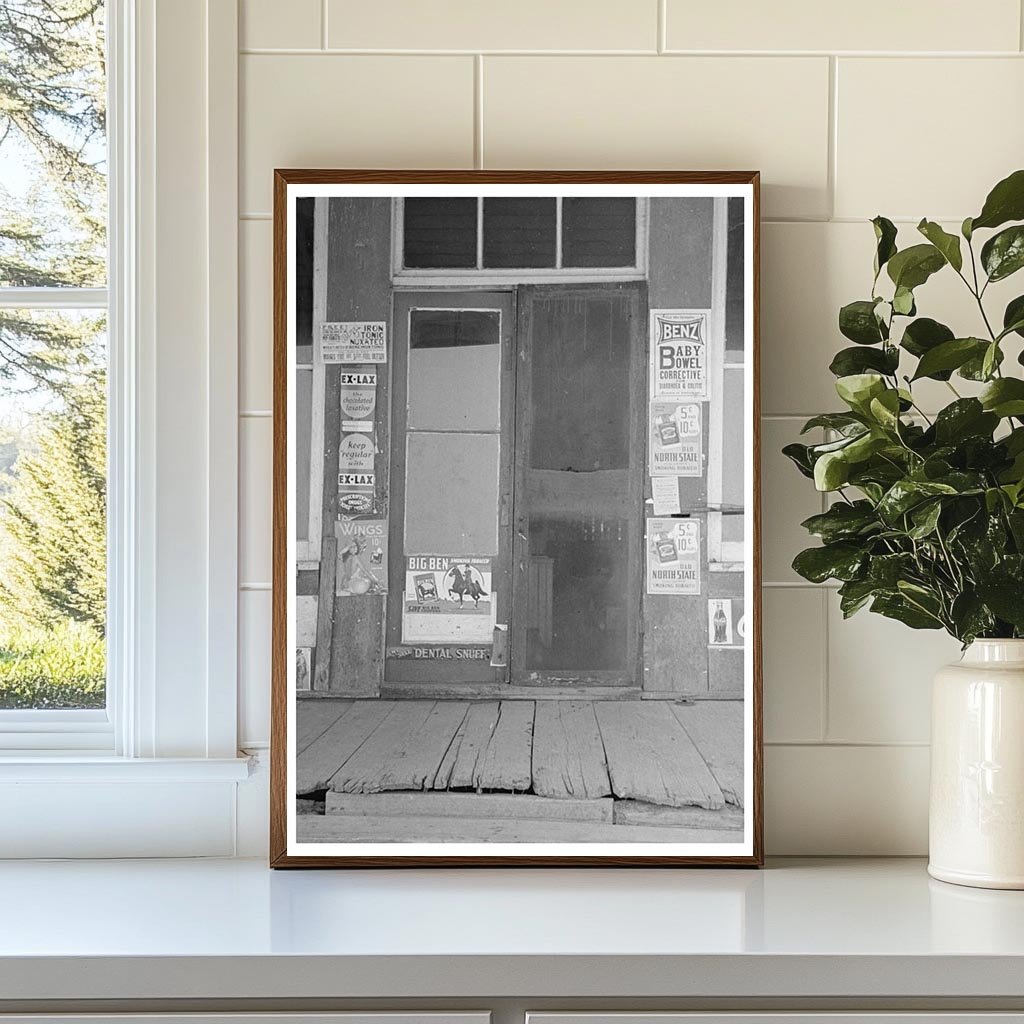 Entrance to Store in La Forge Missouri 1938