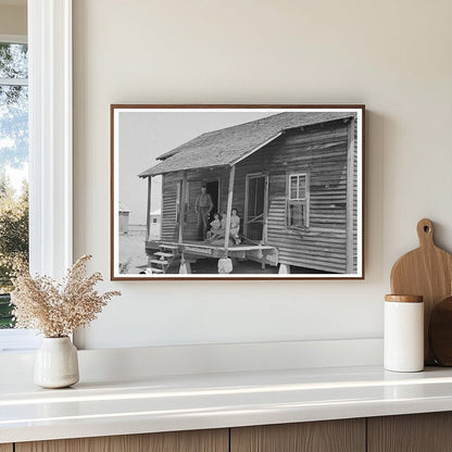 Vintage 1938 Sharecropper Cabin Porch Southeast Missouri