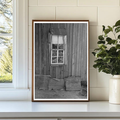 Vintage 1938 Sharecropper Cabin Front Porch Missouri