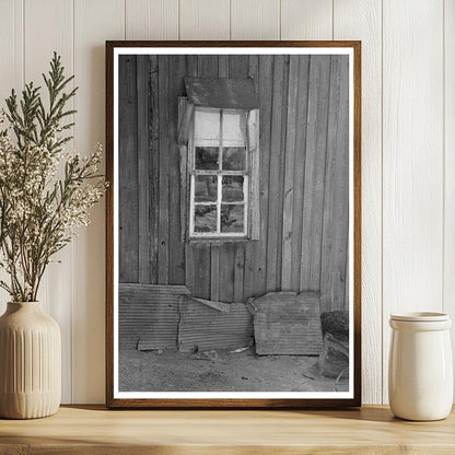 Vintage 1938 Sharecropper Cabin Front Porch Missouri