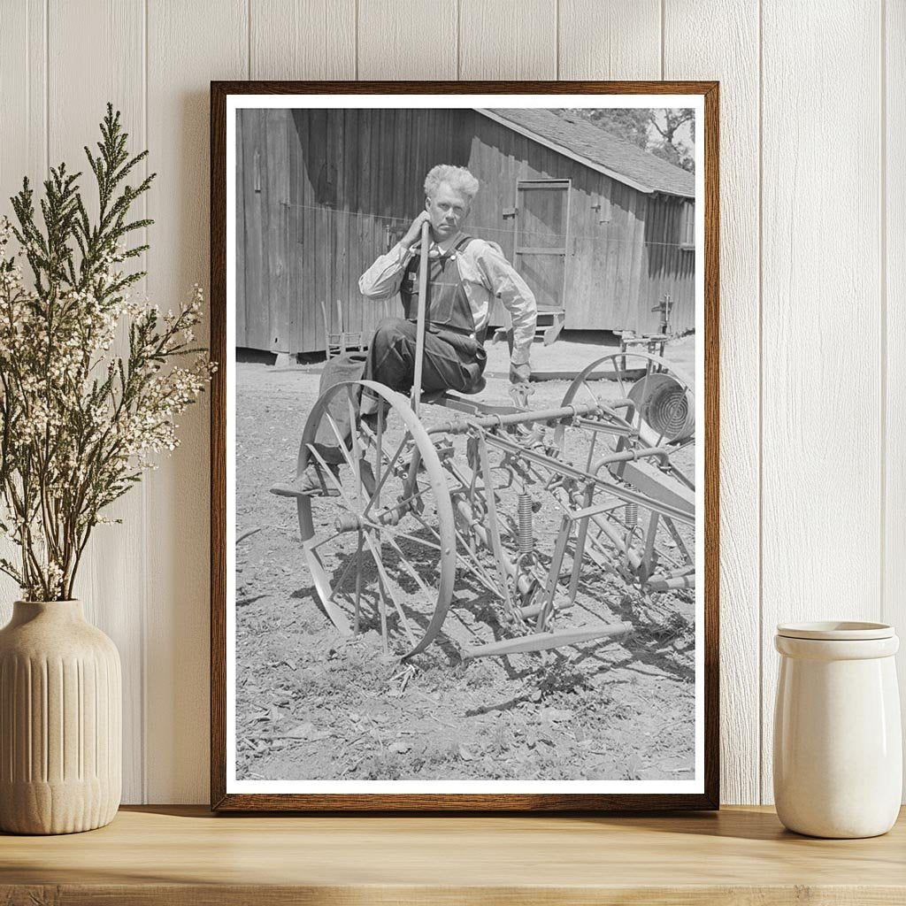 Sharecropper Cultivating Southeast Missouri Farms May 1938