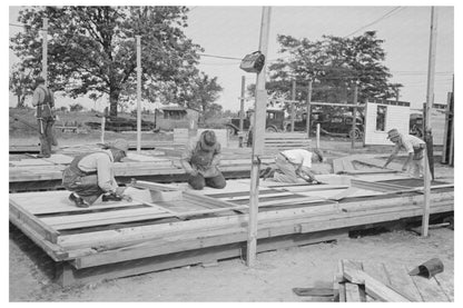 Vintage 1938 Pre-Cut Siding Installation at Missouri Farms