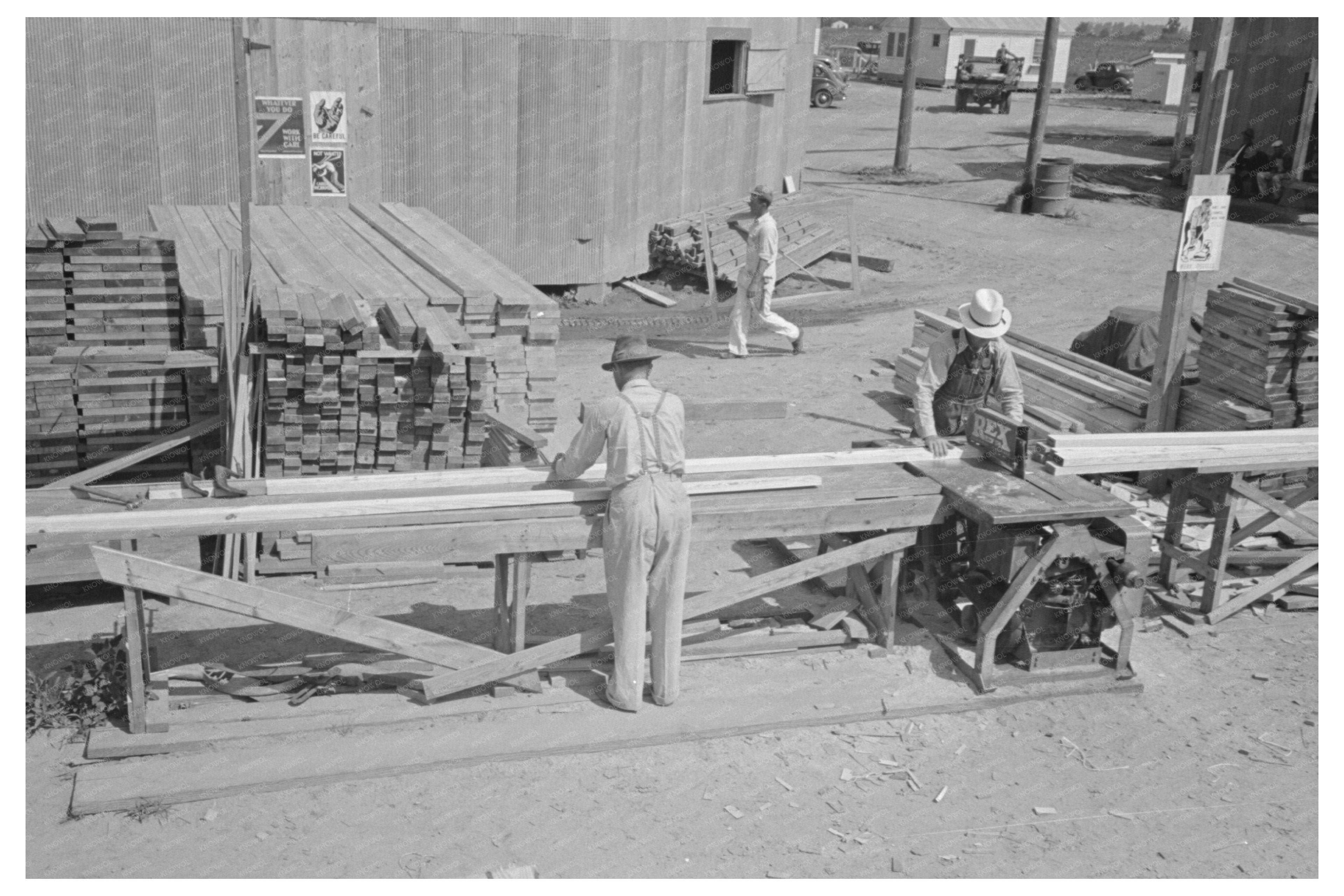 Vintage 1938 Precutting Material at Southeast Missouri Farms