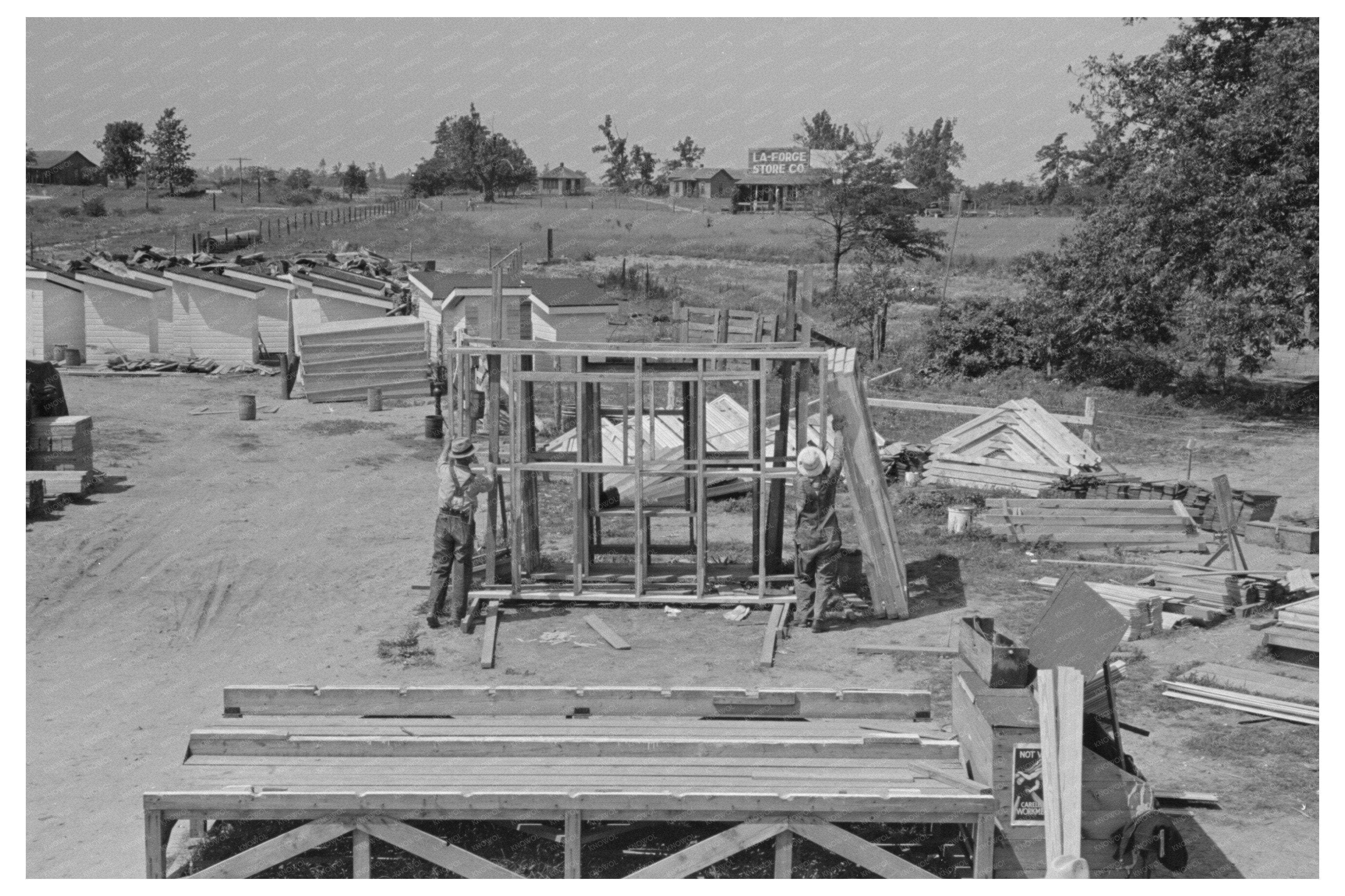 Wall Panels for Southeast Missouri Farms Project 1938