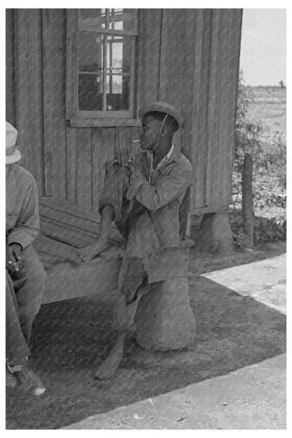 Son of Sharecropper on Porch New Madrid County 1938