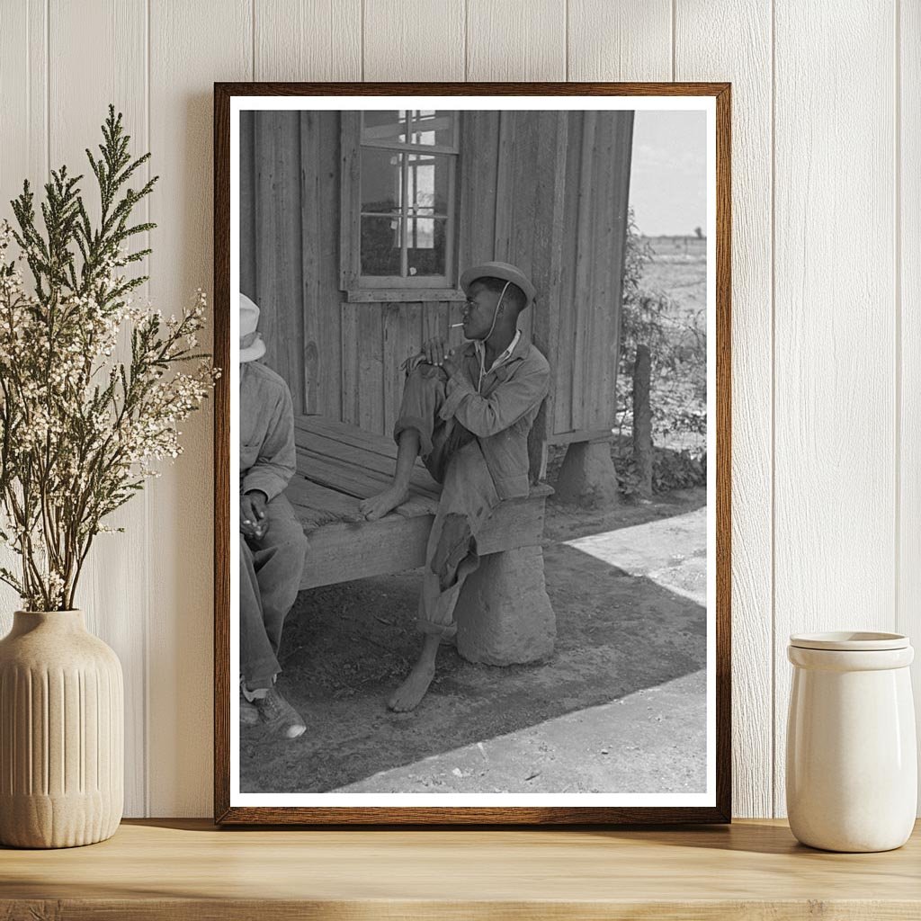 Son of Sharecropper on Porch New Madrid County 1938