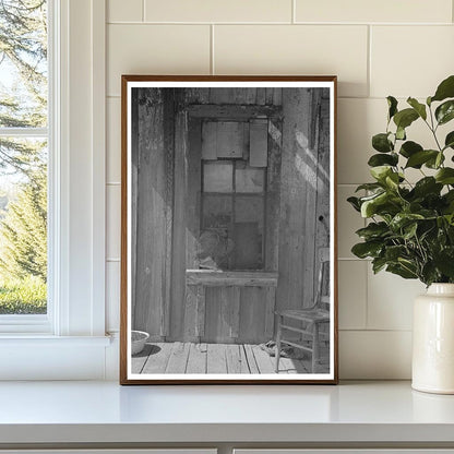 Sharecroppers Home Window and Porch New Madrid County 1938