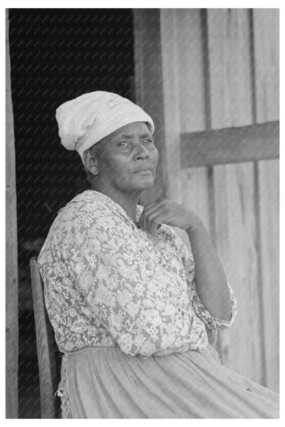 Vintage 1938 Woman in Southeast Missouri Farm Life