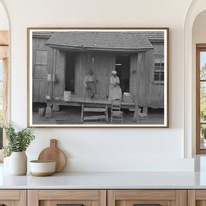 Vintage 1938 Southeast Missouri Couple on Porch