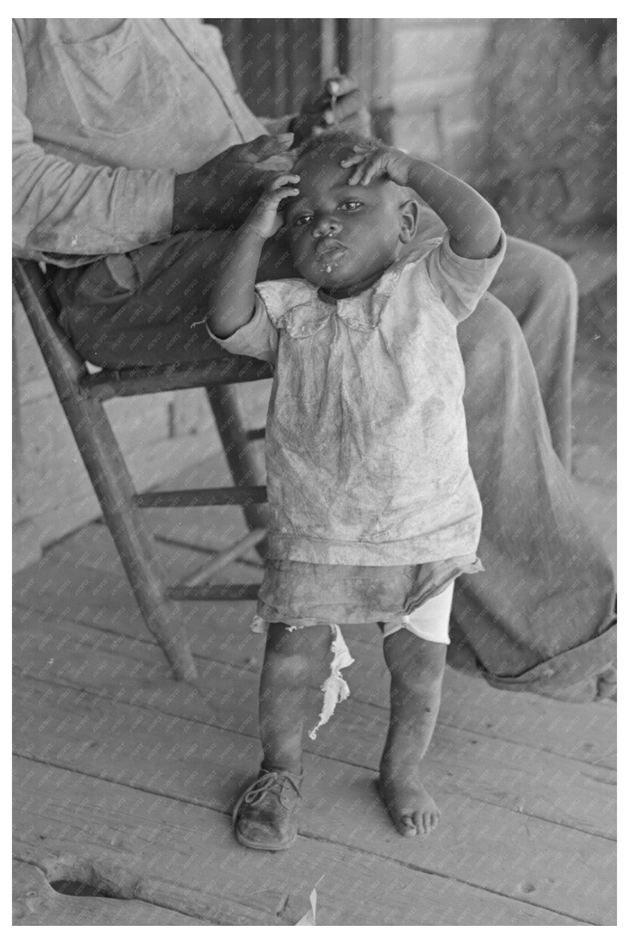 Child of Sharecroppers in Southeast Missouri May 1938