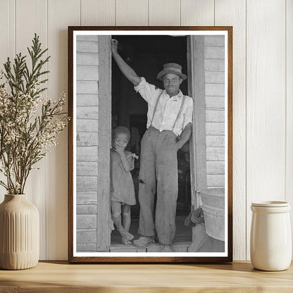 Sharecropper and Daughter in Missouri Shack 1938