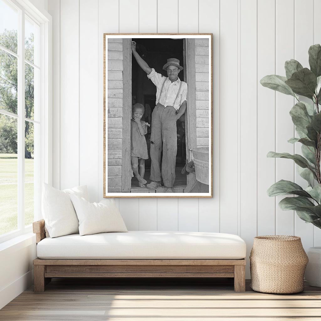 Sharecropper and Daughter in Missouri Shack 1938