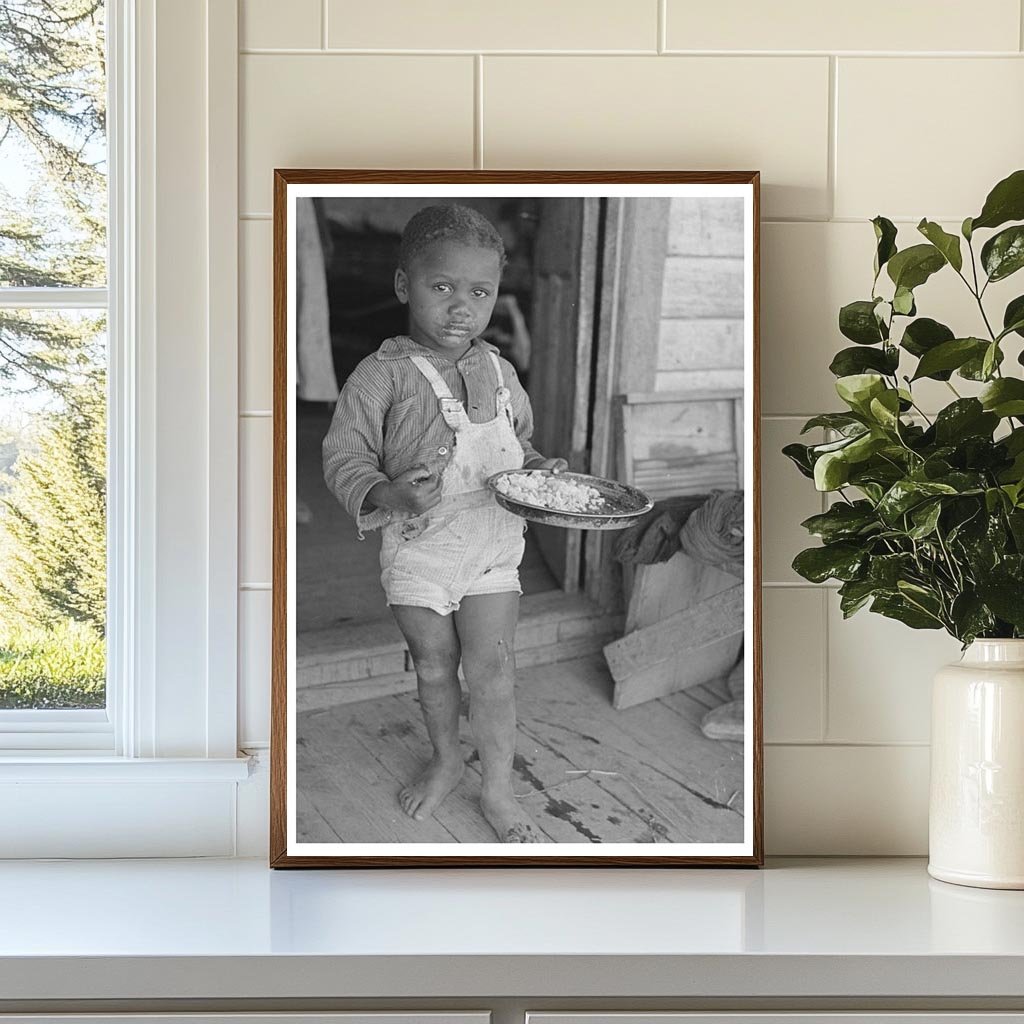 Child of Sharecropper in Southeast Missouri Farms 1938