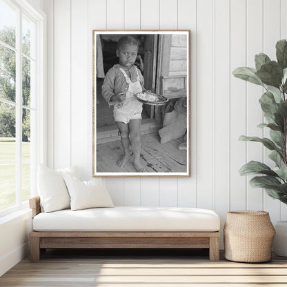 Child of Sharecropper in Southeast Missouri Farms 1938