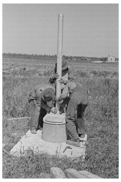 Vent Stack Installation at Southeast Missouri Farms 1938