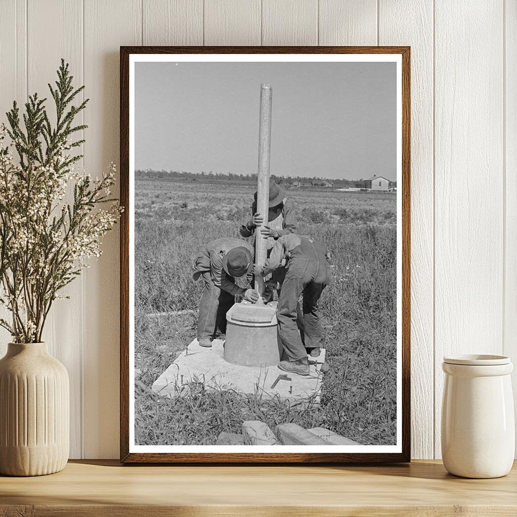 Vent Stack Installation at Southeast Missouri Farms 1938