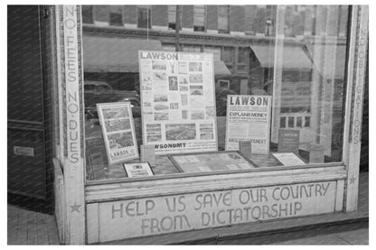 Vintage Springfield Illinois Architecture May 1938