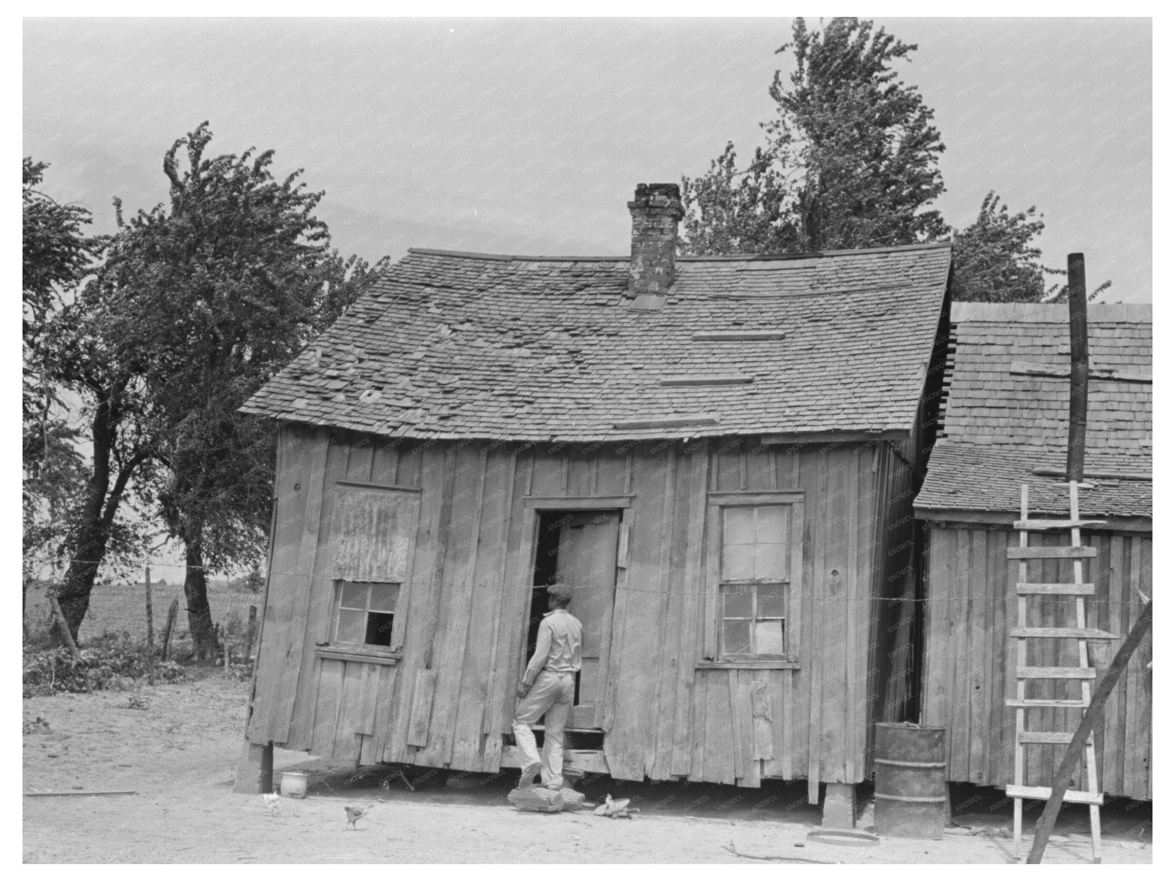 Sharecroppers Cabin New Madrid County May 1938