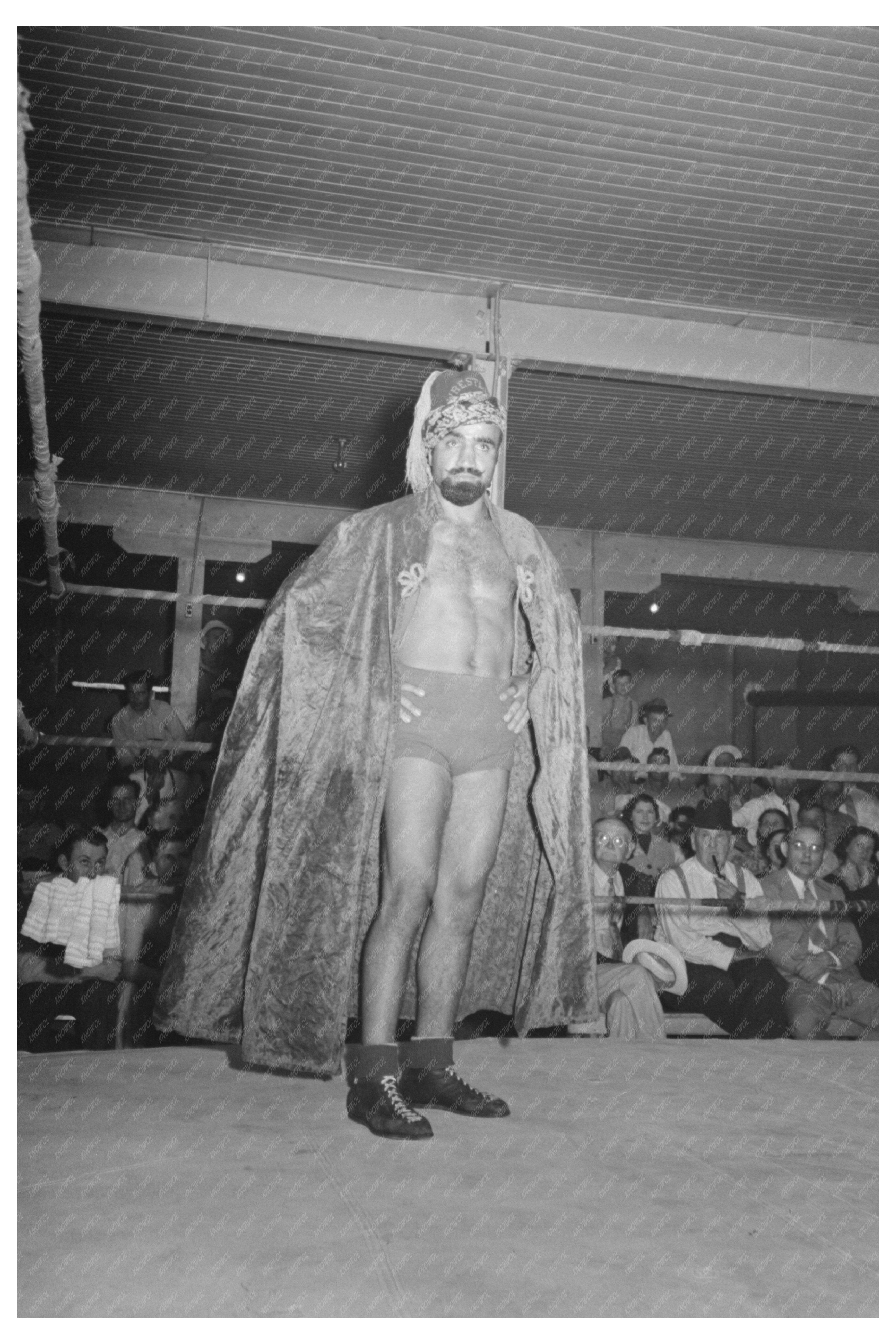 American Legion Wrestling Match Sikeston Missouri May 1938