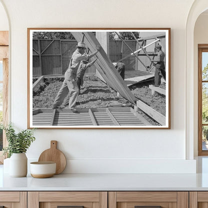 1938 Barn Construction in Southeast Missouri Farms