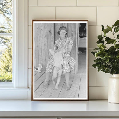 Vintage Grandmother and Child Southeast Missouri 1938