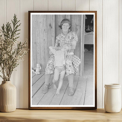 Vintage Grandmother and Child Southeast Missouri 1938